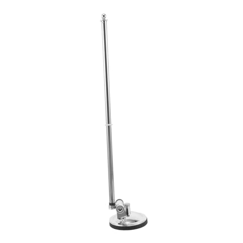 TOYANDONA Magnetischer Flaggenhalter Auto und Rv Flaggenständer Ohne Bohren Wetterfester Fahrzeugflaggenhalter Für Schreibtisch Büro Boot Außenbereich von TOYANDONA