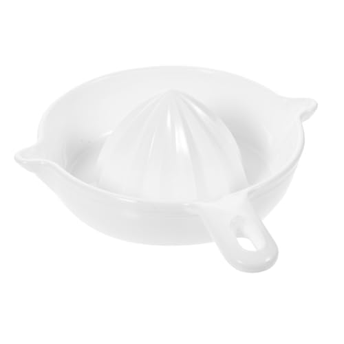 TOYANDONA Manuelle Zitruspresse aus Bruchsicherem Multifunktionaler Orangen Zitronenentsafter Platzsparender Handentsafter für Obstsaft Einfach zu Bedienen für Küche und Haushalt Geeignet von TOYANDONA