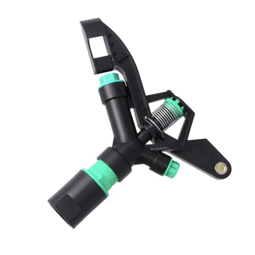 TOYANDONA Metal Rotierender Sprinklerkopf aus Metall Einstellbarer Wasserdruck und Sprühbereich Automatischer Gartensprenger für Gras Bäume und Sträucher Langlebiges Bewässerungswerkzeug TOYANDONA Metal Rotierender Sprinklerkopf aus Metall Einstellbarer Wasserdruck und Sprühbereich Automatischer Gartensprenger für Gras Bäume und Sträucher Langlebiges Bewässerungswerkzeug von TOYANDONA