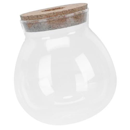 TOYANDONA Micro Landscape Glasflasche mit Moos Kompakt und Platzsparend Robustes Glas und Dekoratives Miniterarium für Zuhause Büro Garten Stilvolle Tischdekoration TOYANDONA Micro Landscape Glasflasche mit Moos Kompakt und Platzsparend Robustes Glas und Dekoratives Miniterarium für Zuhause Büro Garten Stilvolle Tischdekoration von TOYANDONA