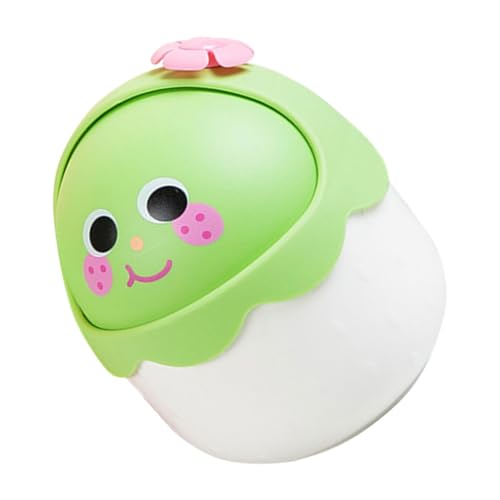 TOYANDONA Mini Desktop Mülleimer mit Deckel Süßer Tischabfalleimer aus Robustem PP Kompakt und Platzsparend für Küche Büro Schlafzimmer und Badezimmer Praktischer Kleiner Müllbehälter TOYANDONA Mini Desktop Mülleimer mit Deckel Süßer Tischabfalleimer aus Robustem PP Kompakt und Platzsparend für Küche Büro Schlafzimmer und Badezimmer Praktischer Kleiner Müllbehälter von TOYANDONA