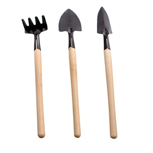 TOYANDONA Mini Gartenwerkzeug Set Teiliges Set mit Schaufel Rechen und für Leicht Handlich für Umpflanzen und Gärtnern zu Hause TOYANDONA Mini Gartenwerkzeug Set Teiliges Set mit Schaufel Rechen und für Leicht Handlich für Umpflanzen und Gärtnern zu Hause von TOYANDONA