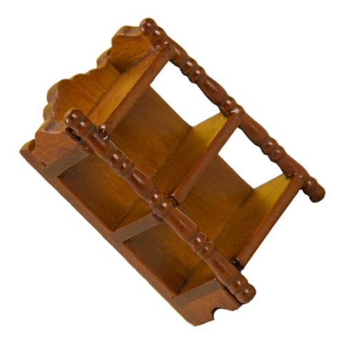 TOYANDONA Mini House Ornamente Puppe Mini- -hausdekorationen Miniatur -lagerschrank Miniatur-hausmöbel Für Miniaturen Mini-möbelstütze Mini- -Ornament-miniaturen Holz von TOYANDONA