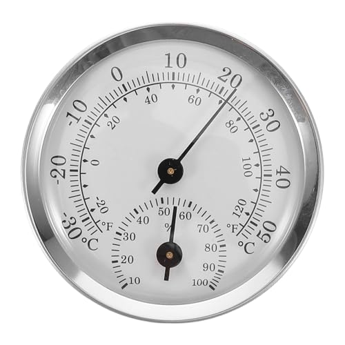 TOYANDONA Mini Hygrometer Thermometer mit Robustem Kunststoff linsengehäuse Präzise Temperatur Feuchtigkeitsmessung Tragbar für Zuhause Büro Gewächshaus und Fahrzeug Handlich und Vielseitig von TOYANDONA