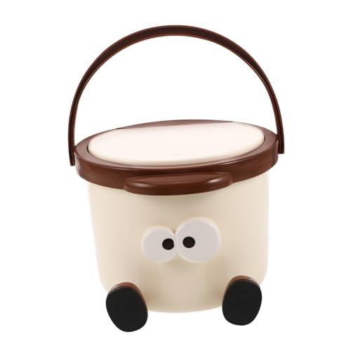 TOYANDONA Mini Mülleimer mit Deckel Kleiner Tischmülleimer für Schreibtisch und Arbeitsplatte Süßer Abfallbehälter für Büro Auto und Schlafzimmer Platzsparende Lösung für Zuhause TOYANDONA Mini Mülleimer mit Deckel Kleiner Tischmülleimer für Schreibtisch und Arbeitsplatte Süßer Abfallbehälter für Büro Auto und Schlafzimmer Platzsparende Lösung für Zuhause von TOYANDONA