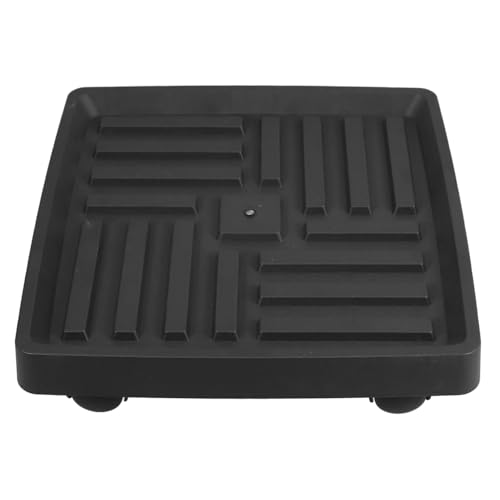 TOYANDONA Mobiler Pflanzentopfroller mit Glatten Rädern aus Robustem PP Auslaufsicheres Pflanzgefäß tablett Praktischer Indoor untersetzer für Blumentöpfe Schützt Böden vor Wasser und von TOYANDONA