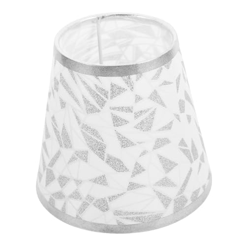 TOYANDONA Moderner Stoff Lampenschirm Silber mit Diamantmuster für Pendelleuchte und Wandleuchte Transparent Eleganter Deckenleuchten Ersatz Vielseitig für Wohnzimmer Schlafzimmer TOYANDONA Moderner Stoff Lampenschirm Silber mit Diamantmuster für Pendelleuchte und Wandleuchte Transparent Eleganter Deckenleuchten Ersatz Vielseitig für Wohnzimmer Schlafzimmer von TOYANDONA