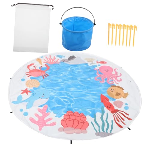 TOYANDONA Multifunktionale wasserdichte Outdoor Strandmatte Faltbar Sandabweisend Leicht Tragbar für Pool Picknick Camping und Familienausflüge von TOYANDONA