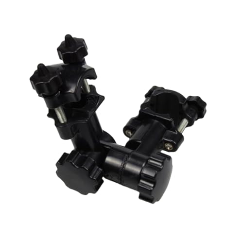 TOYANDONA Multifunktionaler Universeller Regenschirmhalter mit Schnellbefestigung rutschfeste Klemme Kompatibel mit Rollatoren Kinderwagen Anglerstuhl Rohrdurchmesser Schwarz TOYANDONA Multifunktionaler Universeller Regenschirmhalter mit Schnellbefestigung rutschfeste Klemme Kompatibel mit Rollatoren Kinderwagen Anglerstuhl Rohrdurchmesser Schwarz von TOYANDONA