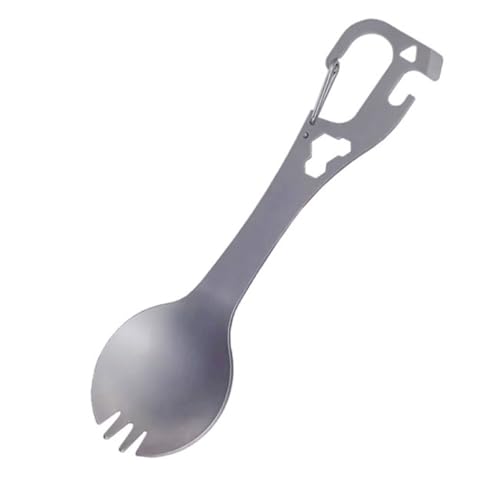 TOYANDONA Multifunktionales Camping Besteck Tragbarer Spork mit Flaschenöffner für Outdoor Aktivitäten für Camping Picknick und Reisen Leicht und TOYANDONA Multifunktionales Camping Besteck Tragbarer Spork mit Flaschenöffner für Outdoor Aktivitäten für Camping Picknick und Reisen Leicht und von TOYANDONA