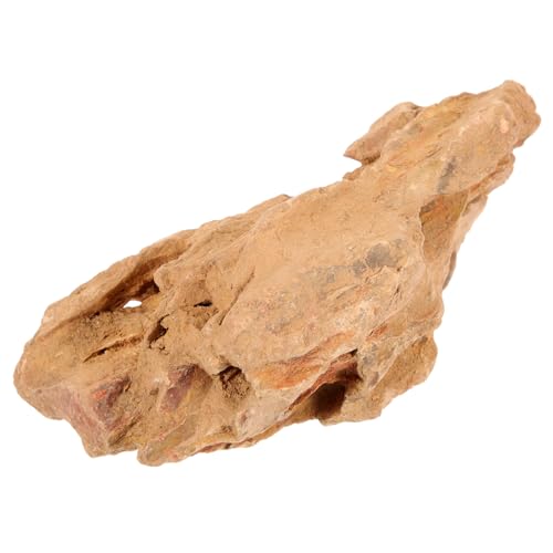 TOYANDONA Natürliche Aquarium-Dekoration aus Hochwertigem Sicherem Naturstein Authentische Felsenlandschaft mit Höhle Dekoratives Bonsai-gestein für Wohnzimmer Desktop und von TOYANDONA