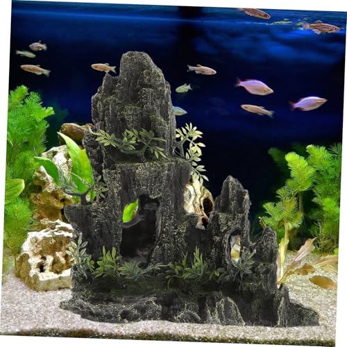 TOYANDONA Natürliche Aquariumdekoration Resin Felsstatue Feine Details Fischbecken Dekor Für Haus Aquarium Büro Natürliche Optik TOYANDONA Natürliche Aquariumdekoration Resin Felsstatue Feine Details Fischbecken Dekor Für Haus Aquarium Büro Natürliche Optik von TOYANDONA