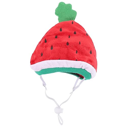 TOYANDONA Niedlicher Haustierhut im Wassermelonen Design Verstellbare Kopfbedeckung für Katzen und Kleine Hunde Perfektes Kostüm für Partys und Besondere Anlässe TOYANDONA Niedlicher Haustierhut im Wassermelonen Design Verstellbare Kopfbedeckung für Katzen und Kleine Hunde Perfektes Kostüm für Partys und Besondere Anlässe von TOYANDONA