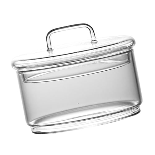 TOYANDONA Ökologische Mikrolandschaftsflasche Glas Pflanzflasche mit Deckel Transparente Hydroponik Vase Dekorativer Glasbehälter für DIY Moos Terrarium Zimmerpflanzen Deko TOYANDONA Ökologische Mikrolandschaftsflasche Glas Pflanzflasche mit Deckel Transparente Hydroponik Vase Dekorativer Glasbehälter für DIY Moos Terrarium Zimmerpflanzen Deko von TOYANDONA