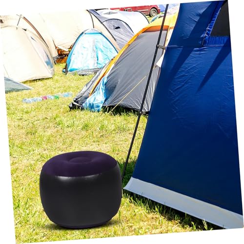 TOYANDONA Outdoor Aufblasbarer Fußhocker Rund Wetterfester Camping-sitzkissen Fußstütze Ultraleicht Faltbar Tragbar für Picknick Wandern Festivals TOYANDONA Outdoor Aufblasbarer Fußhocker Rund Wetterfester Camping-sitzkissen Fußstütze Ultraleicht Faltbar Tragbar für Picknick Wandern Festivals von TOYANDONA