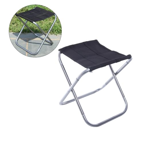 TOYANDONA Outdoor Klapphocker Aluminiumlegierung Leicht Tragbar Camping Angel BBQ Hocker für Picknick Reise Zug Erholung TOYANDONA Outdoor Klapphocker Aluminiumlegierung Leicht Tragbar Camping Angel BBQ Hocker für Picknick Reise Zug Erholung von TOYANDONA