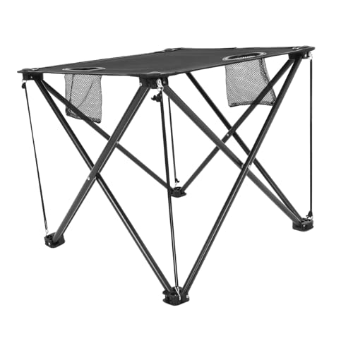 TOYANDONA Faltbarer Outdoor-Tisch Mit Getränkehaltern Klappbarer Campingtisch Aus Tragbarer Picknicktisch Für Reisen Angeln Und Grillen von TOYANDONA
