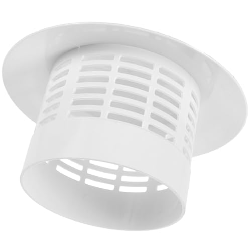 TOYANDONA PVC Schornsteinhaube Regenkappe Regenhut Dachentlüftungsschutz Atmungsaktiv Winddicht Langlebig Einfache für Außenbereich von TOYANDONA