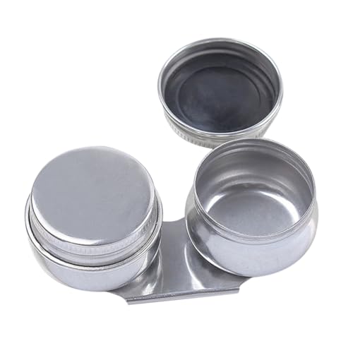 TOYANDONA Palettenbecher für Ölmalerei Doppelter mit Deckel Pinselreiniger und Farbreinigungseimer Optimiert für Künstler für Aquarellmischpalette und Malbedarf TOYANDONA Palettenbecher für Ölmalerei Doppelter mit Deckel Pinselreiniger und Farbreinigungseimer Optimiert für Künstler für Aquarellmischpalette und Malbedarf von TOYANDONA