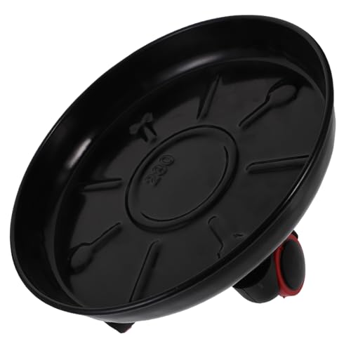 TOYANDONA Pflanzenroller mit Rädern Bewegliches Blumenuntersetzer Tablett für Schwere Töpfe Wasserspeichernd für und Außenbereich und Robust für Garten und Balkon von TOYANDONA