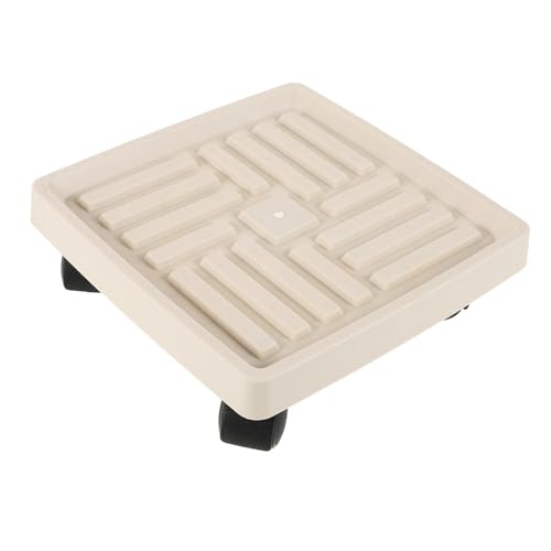 TOYANDONA Pflanzenroller mit Rädern Quadratischer Pflanztopf Untersetzer Wasserdurchlässig Innenmaß für Bonsai und Pflanzen für Drinnen und Draußen TOYANDONA Pflanzenroller mit Rädern Quadratischer Pflanztopf Untersetzer Wasserdurchlässig Innenmaß für Bonsai und Pflanzen für Drinnen und Draußen von TOYANDONA