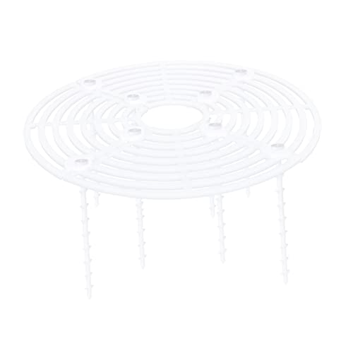 TOYANDONA Pflanzentopf Gitterabdeckung Weiße Blumentopf Abdeckung Bodenschutz für Gartenpflanzen Robustes und Langlebiges Material Einfache Installation und Pflege für Zimmer und TOYANDONA Pflanzentopf Gitterabdeckung Weiße Blumentopf Abdeckung Bodenschutz für Gartenpflanzen Robustes und Langlebiges Material Einfache Installation und Pflege für Zimmer und von TOYANDONA