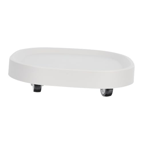 TOYANDONA Pflanzentopf Untersetzer mit Drehbaren Bewegliches Robustes Pflanzgefäß Tablett in Cremeweiß für Innenbereich und Home Decoration TOYANDONA Pflanzentopf Untersetzer mit Drehbaren Bewegliches Robustes Pflanzgefäß Tablett in Cremeweiß für Innenbereich und Home Decoration von TOYANDONA