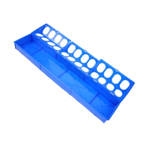 TOYANDONA Pigeon Futtertrog mit Deckel Robuster Kunststoff Futterspender für Tauben Hühner Enten Wetterfest Auslaufsicher Leicht zu Reinigen Einfache Langlebiges Vogelfutterschale von TOYANDONA