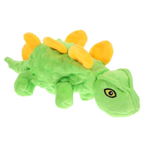 TOYANDONA Plüsch Quietschendes Hundespielzeug Dinosaurier Form Kleiner Hund Interaktives Kauspielzeug Strapazierfähig Sicher Für Welpen Spielspaß Zähnepflege TOYANDONA Plüsch Quietschendes Hundespielzeug Dinosaurier Form Kleiner Hund Interaktives Kauspielzeug Strapazierfähig Sicher Für Welpen Spielspaß Zähnepflege von TOYANDONA