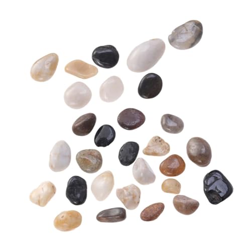 TOYANDONA Polierte Flusskiesel Natursteine Dekorative Steine für Vasen Teiche Aquarium Gartenwege und Bonsai TOYANDONA Polierte Flusskiesel Natursteine Dekorative Steine für Vasen Teiche Aquarium Gartenwege und Bonsai von TOYANDONA