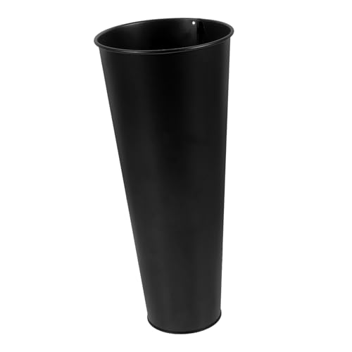 TOYANDONA Praktischer Regenschirmständer Eisen Robuster Schirmeimer mit Wasserauffangfunktion Kompakte Aufbewahrungslösung für Eingangsbereich und Flur Platzsparend Vintage Stil Schwarz TOYANDONA Praktischer Regenschirmständer Eisen Robuster Schirmeimer mit Wasserauffangfunktion Kompakte Aufbewahrungslösung für Eingangsbereich und Flur Platzsparend Vintage Stil Schwarz von TOYANDONA