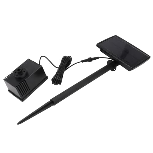 TOYANDONA Praktisches Solarbetriebenes Teichpumpe Komplettset Leichtes Landschaftsbrunnen Kit Einfach Installierbar Robust Für Garten Teich Wasserlandschaft TOYANDONA Praktisches Solarbetriebenes Teichpumpe Komplettset Leichtes Landschaftsbrunnen Kit Einfach Installierbar Robust Für Garten Teich Wasserlandschaft von TOYANDONA