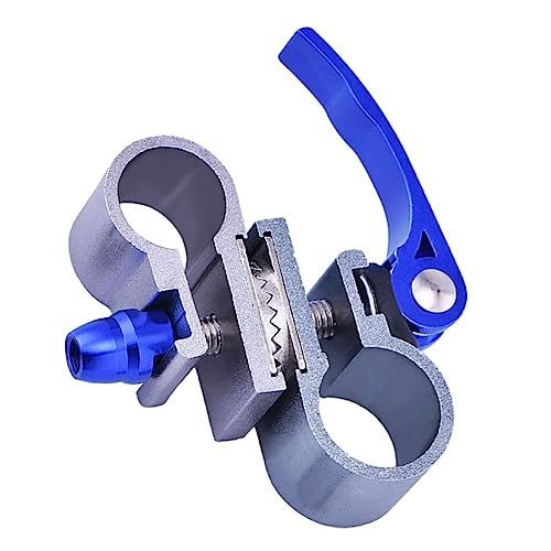 TOYANDONA Professioneller Regenschirmhalter für Angler Verstellbarer Umbrella Clip für Stühle Stabiler Aluminiumlegierung Rutschfestes Design für Outdoor Aktivitäten von TOYANDONA
