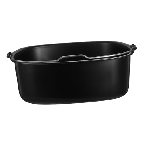 TOYANDONA Quadratischer Airfryer Korb Backform aus Metall Spülmaschinengeeignet Abnehmbar Hitzebeständig für Luftfritteuse Ofen Vielseitig zum Backen von Kuchen und Gebäck von TOYANDONA