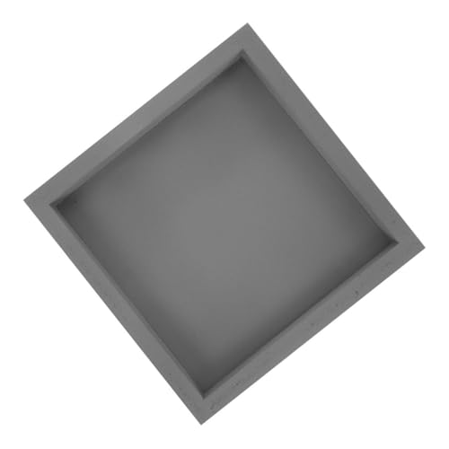 TOYANDONA Quadratischer Pflanzentopf Untersetzer aus Robustem Kunststoff Rutschfester Blumentopf Auffangschale Wasserabweisendes Drainage Tablett für Indoor und Outdoor Pflanzen von TOYANDONA