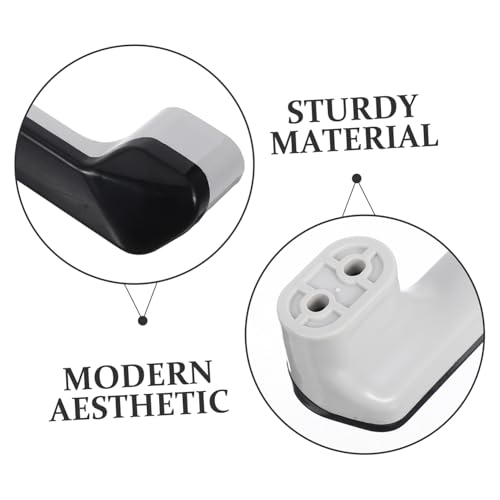 TOYANDONA Refrigerator Freezer Door Handle Ersatzgriff Schrauben Robust Rutschfest Einfache Geeignet für Gefrierschränke Kühlgeräte Gewerbe Supermarkt Restaurant und Zuhause von TOYANDONA