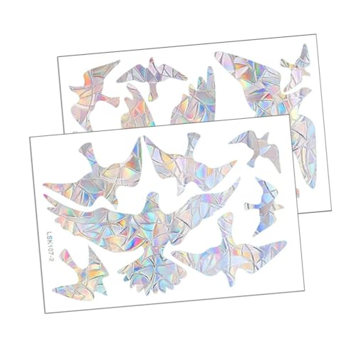 TOYANDONA Regenbogen Prism Fensteraufkleber Vogelschutz Selbstklebend Anti kollisions Fenstersticker für Glas Türen Fenster Sonnenschutz Vogelwarnung Dekorativer Suncatcher Sticker TOYANDONA Regenbogen Prism Fensteraufkleber Vogelschutz Selbstklebend Anti kollisions Fenstersticker für Glas Türen Fenster Sonnenschutz Vogelwarnung Dekorativer Suncatcher Sticker von TOYANDONA