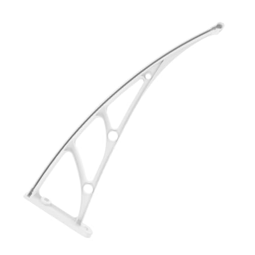 TOYANDONA Reinforced Kunststoff Türvordach Halterung Wetterfeste Korrosionsbeständige Balkon und Terrassenüberdachung Stabile Abstützung für Markisen und Mobile Home Awnings Höhe Nutbreite von TOYANDONA