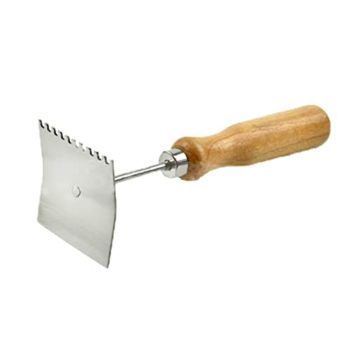 TOYANDONA Reinigungs Schaufel aus mit Holzgriff Robustes Imker Werkzeug für Wabenreinigung Rostfrei Verschleißfest Professionelle Bienenzucht Ausrüstung für Imker TOYANDONA Reinigungs Schaufel aus mit Holzgriff Robustes Imker Werkzeug für Wabenreinigung Rostfrei Verschleißfest Professionelle Bienenzucht Ausrüstung für Imker von TOYANDONA