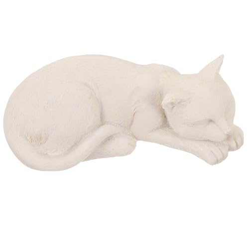 TOYANDONA Resin Haustier Gedenkstein Grabstein für Katze und Hund Wetterfeste Gartenfigur Langlebige Tiergrabstätte Deko Tröstender Gedenkstein für Verlorene Haustiere Cremeweiß TOYANDONA Resin Haustier Gedenkstein Grabstein für Katze und Hund Wetterfeste Gartenfigur Langlebige Tiergrabstätte Deko Tröstender Gedenkstein für Verlorene Haustiere Cremeweiß von TOYANDONA