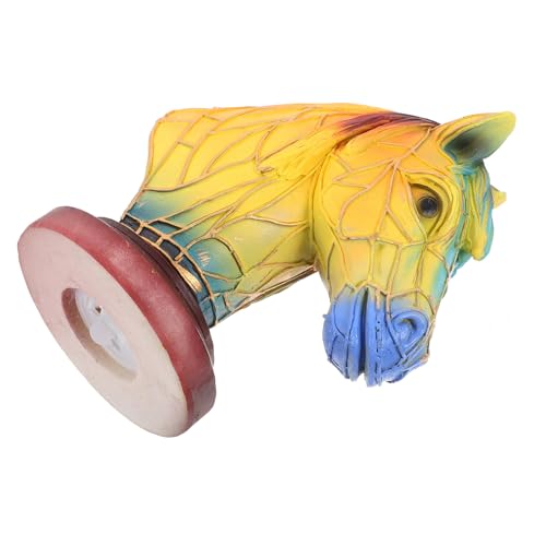 TOYANDONA Resin Tischlampe Pferdekopf Nachttischlampe LED Nachtlicht für Schlafzimmer Tierdekoration Dimmbar und Augenschonend Perfektes für TOYANDONA Resin Tischlampe Pferdekopf Nachttischlampe LED Nachtlicht für Schlafzimmer Tierdekoration Dimmbar und Augenschonend Perfektes für von TOYANDONA