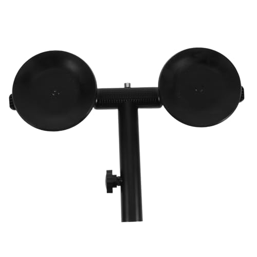 TOYANDONA Robuster Aluminiumlegierung Flaggenhalter mit Doppel Saugfuß Wetterfest und Einfache für Auto LKW Wohnmobil und Boot für Mobile Flaggenbefestigung im Außenbereich von TOYANDONA