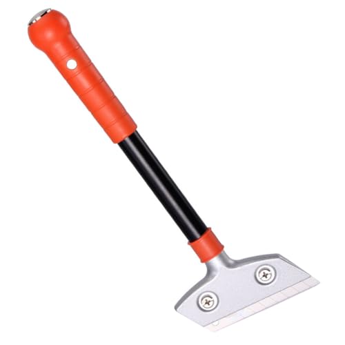 TOYANDONA Robuster Glass Scraper Werkzeug mit Ergonomischem Griff Praktischer Fliesenreinigungs schaber für Haushalt und Industrie Langlebig rutschfest Aluminiumlegierung Vielseitig für von TOYANDONA