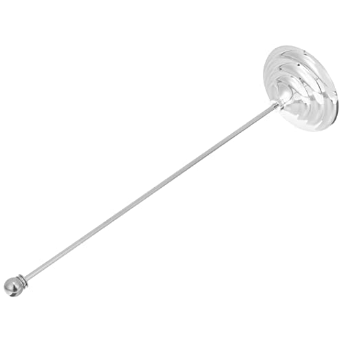 TOYANDONA Robuster Metallischer Desktop Flaggenständer Verschleißfeste Basis mit Mittigem Stabiler Flaggenhalter für Büro und Heimdekoration Praktische Fahnenmast Halterung von TOYANDONA