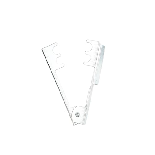TOYANDONA Rosen Dornenentferner Zange Silber mit Federgriff für Schnelles Entfernen von und Blättern Leichtes Gartenwerkzeug für DIY Rosenstiele Sanfte Stielfreihaltung ohne Beschädigung von TOYANDONA