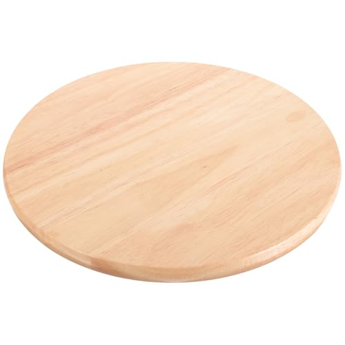 TOYANDONA Runde Holzsitzfläche für Hocker Ersatzteil Stabiler Sitz aus Massivem Holz Passend für Barhocker und Küchenstuhl Robust Langlebig für Esszimmer und Feierlichkeiten von TOYANDONA