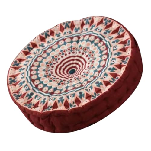 TOYANDONA Runder Bodensitzkissen mit Ergonomischem Design Atmungsaktive Polsterung für Garten und Bürostühle für Drinnen und Draußen Erhöht Sitzkomfort von TOYANDONA