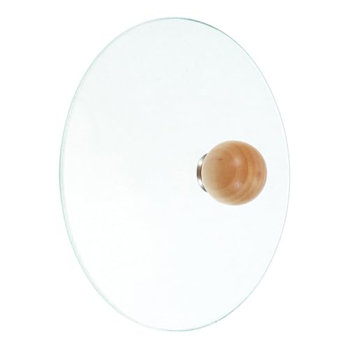 TOYANDONA Runder Glas topfdeckel Transparent ohne Dampfloch Hitzebeständig Spülmaschinengeeignet Passend für Haushalts töpfe und Pfannen TOYANDONA Runder Glas topfdeckel Transparent ohne Dampfloch Hitzebeständig Spülmaschinengeeignet Passend für Haushalts töpfe und Pfannen von TOYANDONA