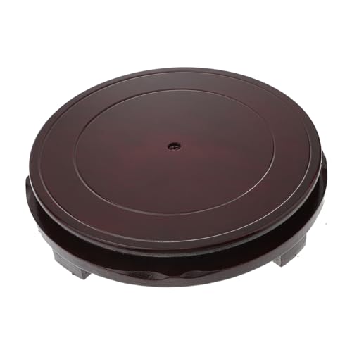 TOYANDONA Runder Untersetzer für Pflanztöpfe Drehbar Hitzebeständig Rutschfester Blumentopf Abtropfteller für Sukkulenten Bonsai Garten und Balkon Schutz vor Wasserflecken Zufällige Farbe von TOYANDONA