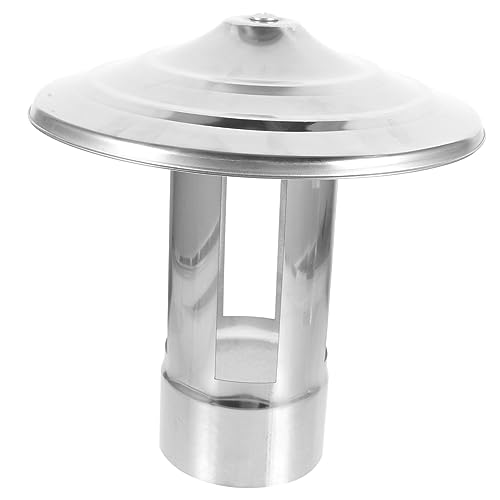 TOYANDONA Schornstein Regenhaube Winddicht Regen und Schneeschutz Kaminabdeckung Dunstabzug Vent Cap für Hausdächer Robust Installieren TOYANDONA Schornstein Regenhaube Winddicht Regen und Schneeschutz Kaminabdeckung Dunstabzug Vent Cap für Hausdächer Robust Installieren von TOYANDONA